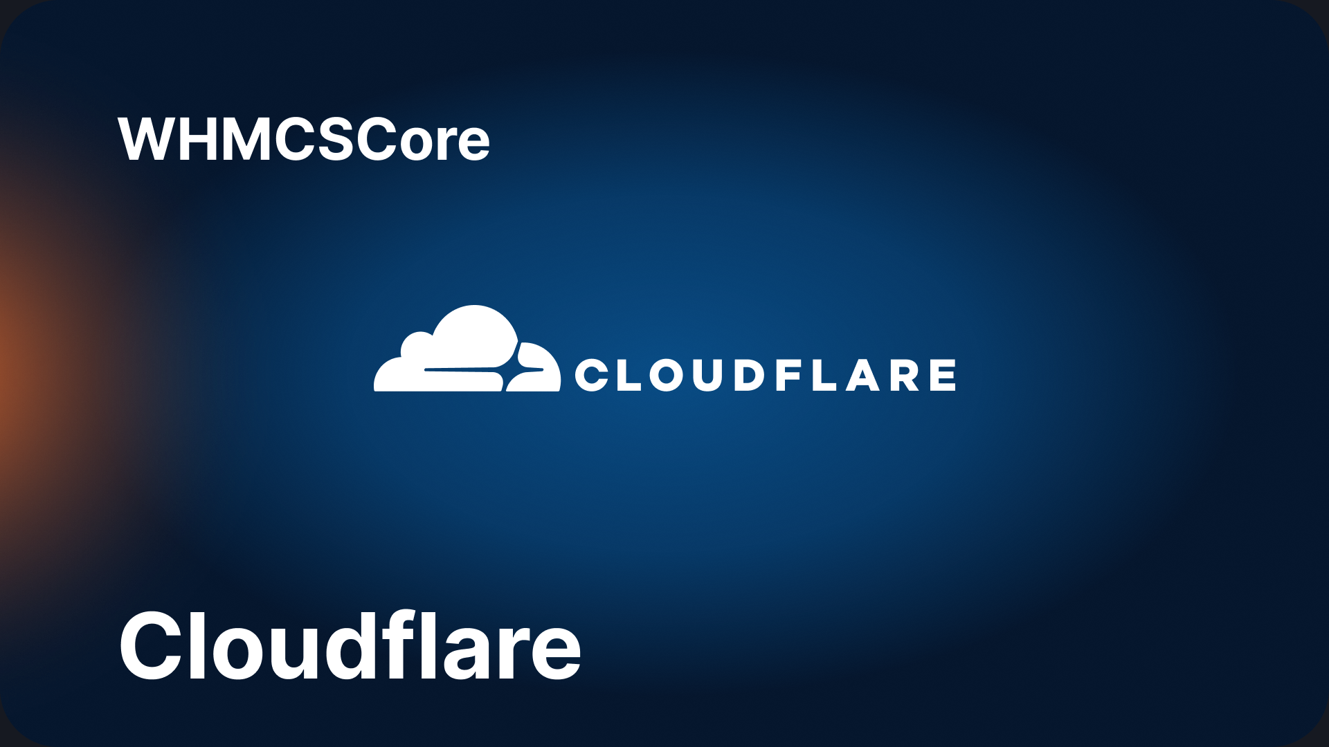 WHMCSCore Cloudflare Modülü